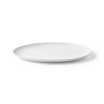 Vassoio in ceramica opaca per servire alimenti, prodotto in Europa color bianco
