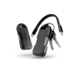 Caricatore portatile portachiavi ultracompatto in plastica riciclata 1.000mAh color nero terza vista