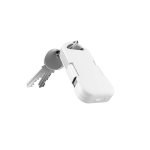 Caricatore portatile portachiavi ultracompatto in plastica riciclata 1.000mAh color bianco quinta vista