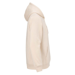 Felpa unisex in cotone biologico con cappuccio 300 g/m² color beige seconda vista