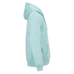 Felpa unisex in cotone biologico con cappuccio 300 g/m² color verde chiaro seconda vista