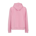 Felpa con cappuccio da donna in cotone biologico 300 g/m² Bondi color rosa vista posteriore