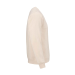 Felpa unisex in cotone biologico in pile spazzolato 300 g/m² Waikiki color beige seconda vista