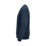 Felpa unisex in cotone biologico in pile spazzolato 300 g/m² Waikiki color blu mare terza vista
