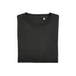 Felpa da donna in cotone biologico girocollo 300 g/m² Waikiki color nero seconda vista frontale