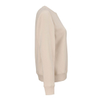 Felpa da donna in cotone biologico girocollo 300 g/m² Waikiki color beige seconda vista