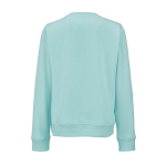 Felpa da donna in cotone biologico girocollo 300 g/m² Waikiki color verde chiaro vista posteriore