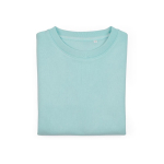 Felpa da donna in cotone biologico girocollo 300 g/m² Waikiki color verde chiaro seconda vista frontale