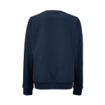Felpa da donna in cotone biologico girocollo 300 g/m² Waikiki color blu mare vista posteriore