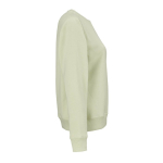 Felpa da donna in cotone biologico girocollo 300 g/m² Waikiki color verde pastello seconda vista