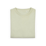 Felpa da donna in cotone biologico girocollo 300 g/m² Waikiki color verde pastello seconda vista frontale