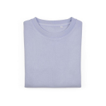 Felpa da donna in cotone biologico girocollo 300 g/m² Waikiki color azzurro pastello seconda vista frontale