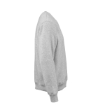 Felpa unisex in cotone biologico con girocollo 340 g/m² Nazaré color grigio jeansato seconda vista
