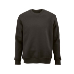 Felpa unisex in cotone biologico con girocollo 340 g/m² Nazaré color lilla vista frontale
