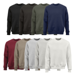 Felpa unisex in cotone biologico con girocollo 340 g/m² Nazaré