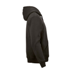 Felpa unisex in cotone biologico con cappuccio 340g/m² Tulum color lilla seconda vista