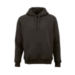 Felpa unisex in cotone biologico con cappuccio 340g/m² Tulum color lilla vista frontale