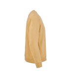 Felpa unisex in cotone biologico con french terry 300 g/m² Capri color giallo seconda vista