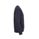 Felpa unisex in cotone biologico con french terry 300 g/m² Capri color blu mare seconda vista