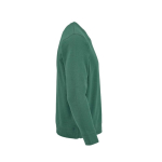 Felpa unisex in cotone biologico con french terry 300 g/m² Capri color verde scuro seconda vista