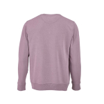 Felpa unisex in cotone biologico con french terry 300 g/m² Capri color lilla vista posteriore