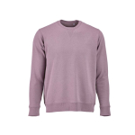 Felpa unisex in cotone biologico con french terry 300 g/m² Capri color lilla vista frontale