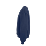 Felpa unisex oversize in cotone biologico 340 g/m² Whitehaven color blu mare terza vista
