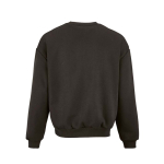 Felpa unisex oversize in cotone biologico 340 g/m² Whitehaven color lilla vista posteriore