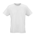 T-shirt unisex in cotone biologico vestibilità regular 165g/m² Copacabana color bianco vista frontale