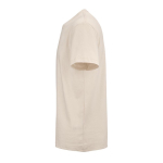 T-shirt unisex in cotone biologico vestibilità regular 165g/m² Copacabana color beige terza vista