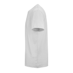 T-shirt unisex in cotone biologico vestibilità regular 165g/m² Copacabana color grigio chiaro terza vista