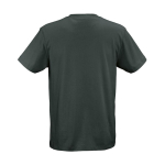 T-shirt unisex in cotone biologico vestibilità regular 165g/m² Copacabana color verde scuro vista posteriore