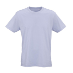 T-shirt unisex in cotone biologico vestibilità regular 165g/m² Copacabana color azzurro pastello vista frontale