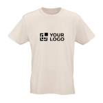 T-shirt unisex in cotone biologico vestibilità regular 165g/m² Copacabana vista principale