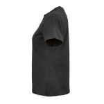 T-shirt da donna in cotone biologico ring-spun 165 g/m² Copacabana color nero terza vista