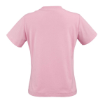 T-shirt da donna in cotone biologico ring-spun 165 g/m² Copacabana color rosa vista posteriore