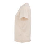 T-shirt da donna in cotone biologico ring-spun 165 g/m² Copacabana color beige terza vista