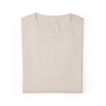 T-shirt da donna in cotone biologico ring-spun 165 g/m² Copacabana color beige seconda vista frontale