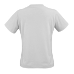 T-shirt da donna in cotone biologico ring-spun 165 g/m² Copacabana color grigio chiaro vista posteriore