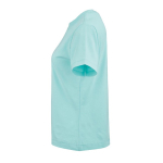 T-shirt da donna in cotone biologico ring-spun 165 g/m² Copacabana color verde chiaro terza vista