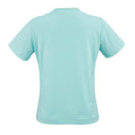 T-shirt da donna in cotone biologico ring-spun 165 g/m² Copacabana color verde chiaro vista posteriore