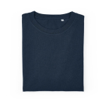 T-shirt da donna in cotone biologico ring-spun 165 g/m² Copacabana color blu mare seconda vista frontale