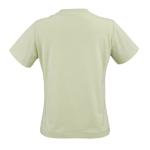 T-shirt da donna in cotone biologico ring-spun 165 g/m² Copacabana color verde pastello vista posteriore