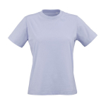 T-shirt da donna in cotone biologico ring-spun 165 g/m² Copacabana color azzurro pastello vista frontale
