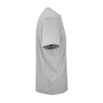 T-shirt unisex in cotone biologico a costine 180 g/m² Maya color grigio jeansato seconda vista