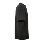 T-shirt unisex in cotone biologico oversize 240 g/m² Paloma color nero seconda vista