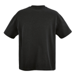T-shirt unisex in cotone biologico oversize 240 g/m² Paloma color nero vista posteriore
