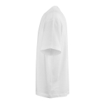 T-shirt unisex in cotone biologico oversize 240 g/m² Paloma color bianco terza vista