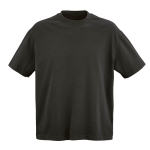 T-shirt unisex in cotone biologico oversize 240 g/m² Paloma color lilla vista frontale