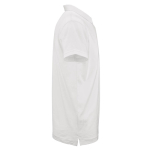 Polo unisex a manica corta in cotone biologico 160 g/m² Ipanema color bianco seconda vista